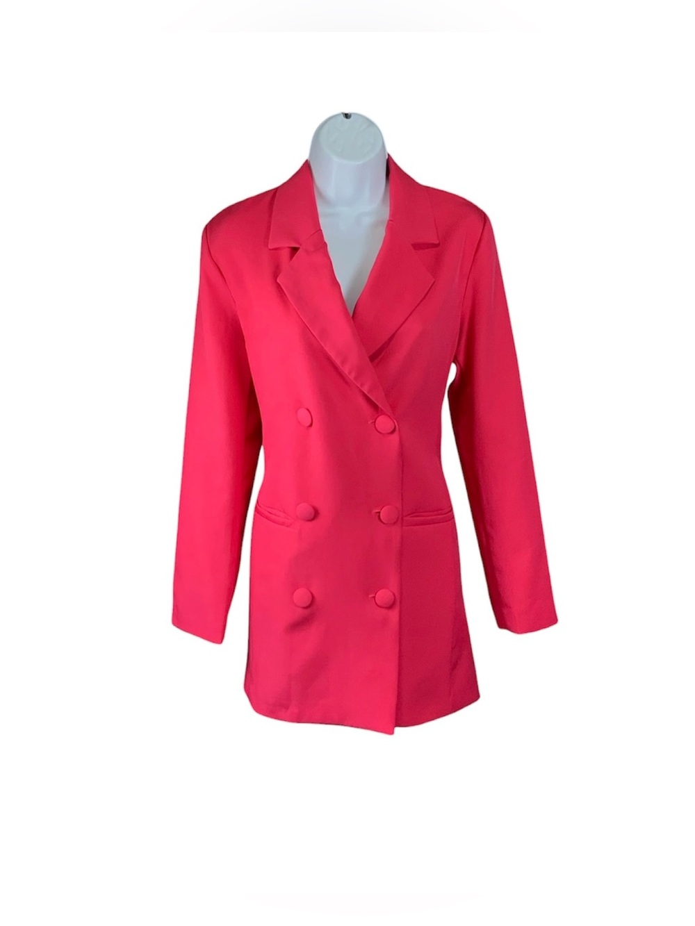 Steve Madden Reagan Hot Pink Blazer Dress
